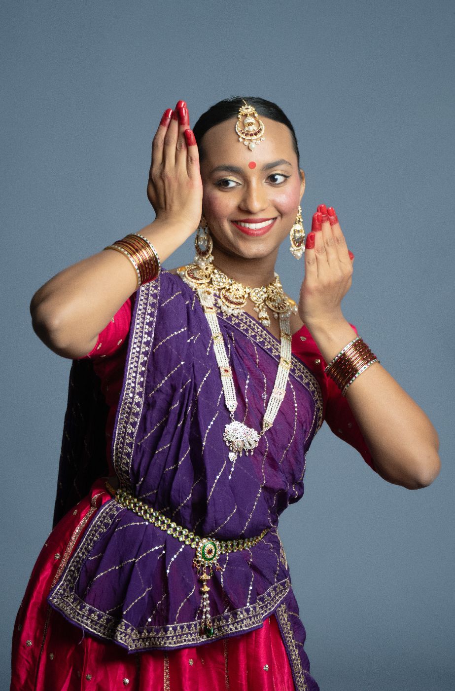 Kathak dance ensemble